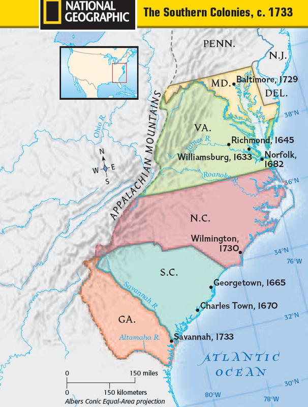 New england colonies vs chesapeake