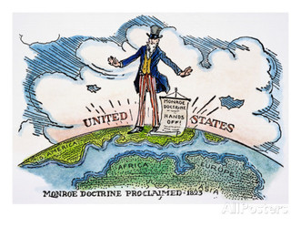 a significant theme of the monroe doctrine was that